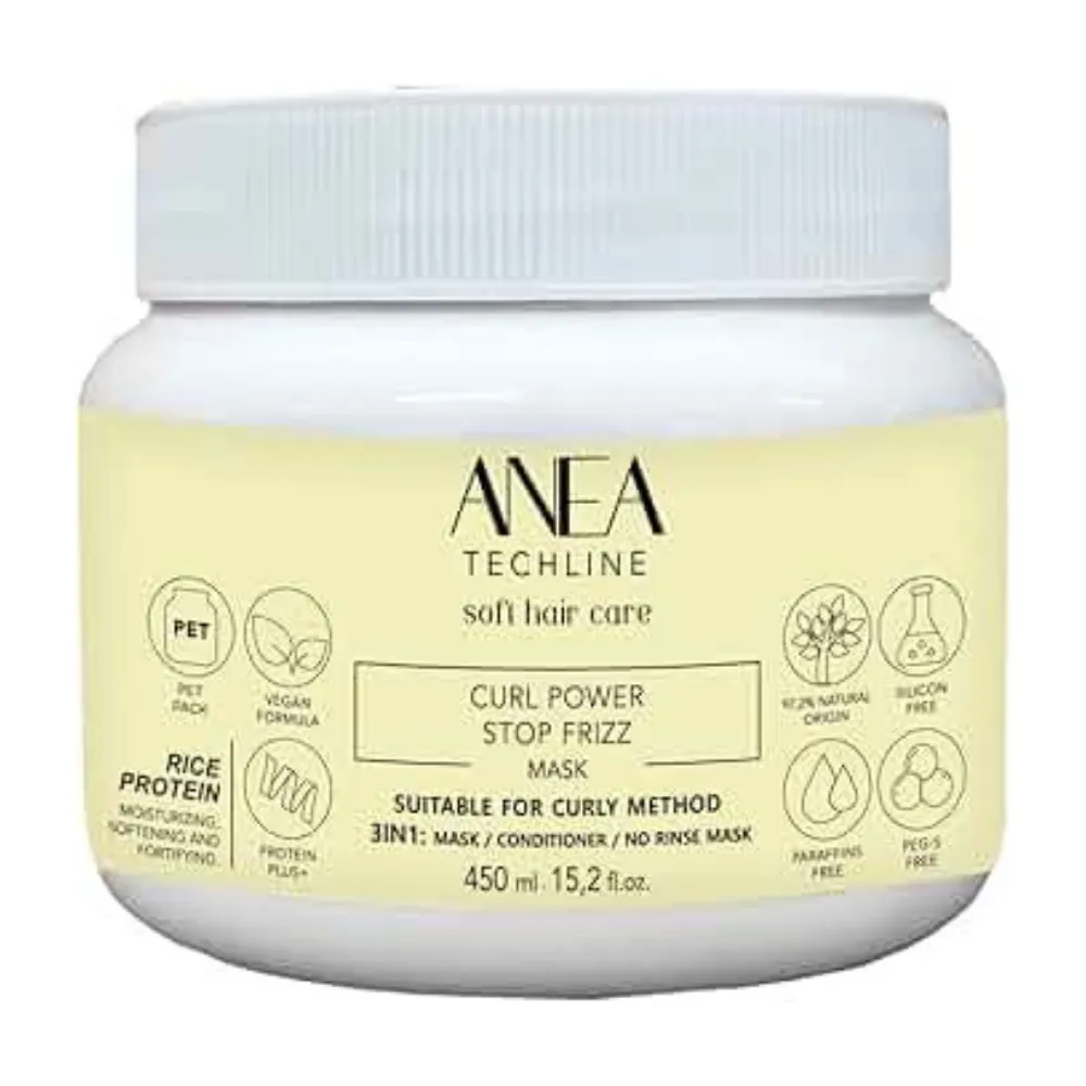 Anea Techline Curl Mascarilla Potenciador 450ml
